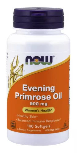 Now® Foods NOW Evening Primrose Oil (Olej z wiesiołka), 500 mg, 100 kapsułek roślinnych