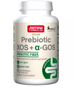 Jarrow Formulas Jarrow Prebiotyki XOS + α-GOS, 90 pastylek do żucia