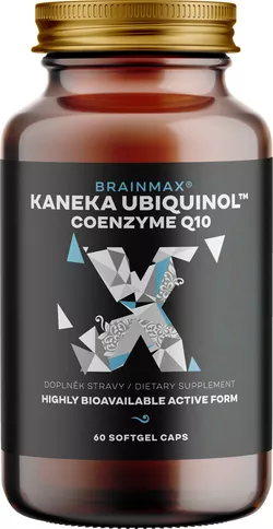 BrainMax Koenzym Q10, Ubiquinol, Kaneka™, 100 mg, 60 kapsułek softgel