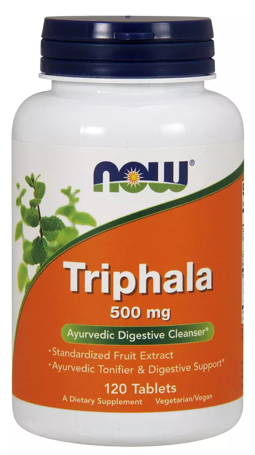 Now® Foods NOW Triphala, 500 mg, 120 tabletek