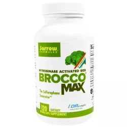 Jarrow Formulas Jarrow BroccoMax (Sulforafan z ekstraktu z brokułów), 120 kapsułek ziołowych