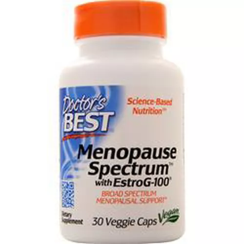 Doctor's Best Menopause Spectrum z EstroG-100 (menopauza), 30 kapsułek ziołowych