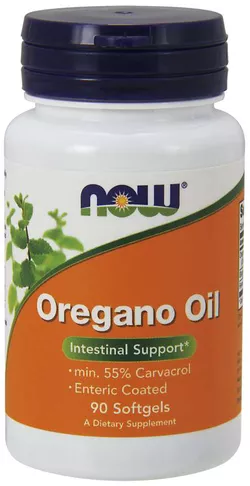 Now® Foods NOW Oregano Oil, 90 kapsułek dojelitowych softgel