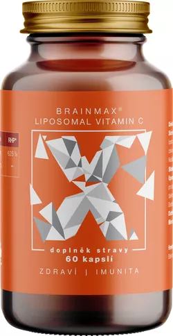 BrainMax Liposomal Vitamin C UPGRADE, Liposomalna Witamina C, 500 mg, 60 kapsułek roślinnych