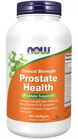 Now® Foods NOW Clinical Strength Prostate Health (wsparcie prostaty), 180 kapsułek softgel