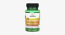 Swanson Benfotiamina (witamina B1), 160 mg, 60 kapsułek