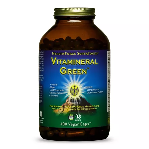 HealthForce Vitamineral Green™, 400 kapsułek roślinnych