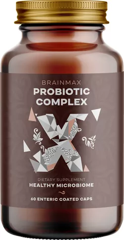 BrainMax Probiotic Complex (Probiotyki), 60 kapsułek dojelitowych