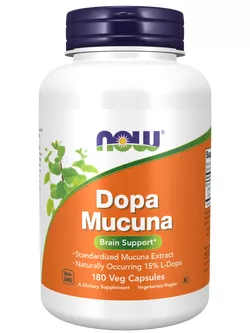 Now® Foods NOW DOPA Mucuna, 180 kapsułek ziołowych