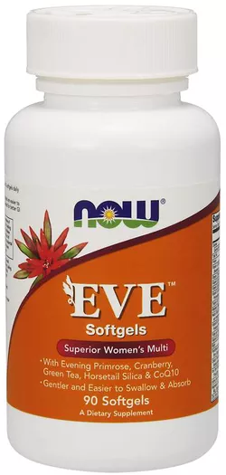 Now® Foods NOW Multi Vitamins Eve, Multiwitamina dla kobiet, kapsułki softgel 90