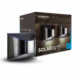 Modee LED solarna lampa ścienna Wall Light ML -WS102, 2 szt.