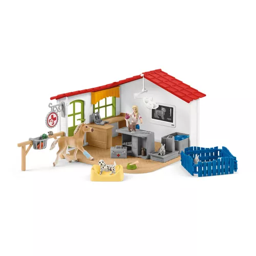 Schleich 42502 Gabinet weterynarza dla zwierząt domowych