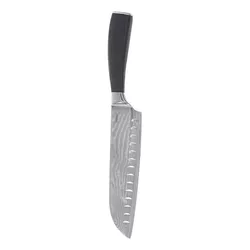 Orion Nóż kuchenny santoku, stal damasceńska, 18,5 cm