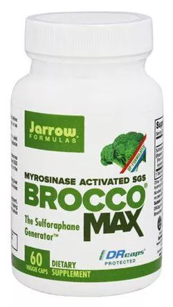 Jarrow Formulas Jarrow BroccoMax (Sulforafan z ekstraktu z brokułów), 60 kapsułek ziołowych