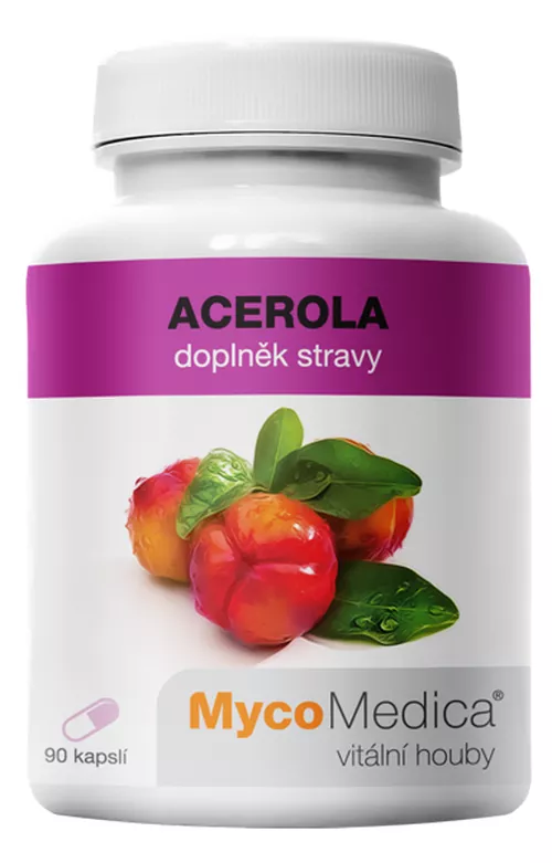 MycoMedica - Acerola w optymalnym stężeniu, 90 kapsułek ziołowych