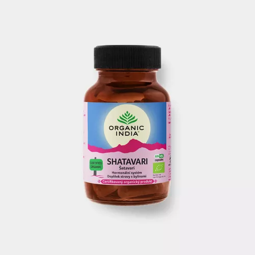 Organic India Šatavari 60 kapslí