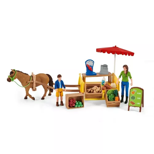 Schleich 42528 Mobilne stoisko z artykułami rolnymi