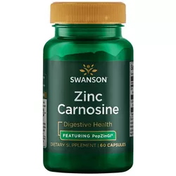 Swanson Zinc Carnosine PepZinGI®, Zinc Carnosine, 60 kapsułek