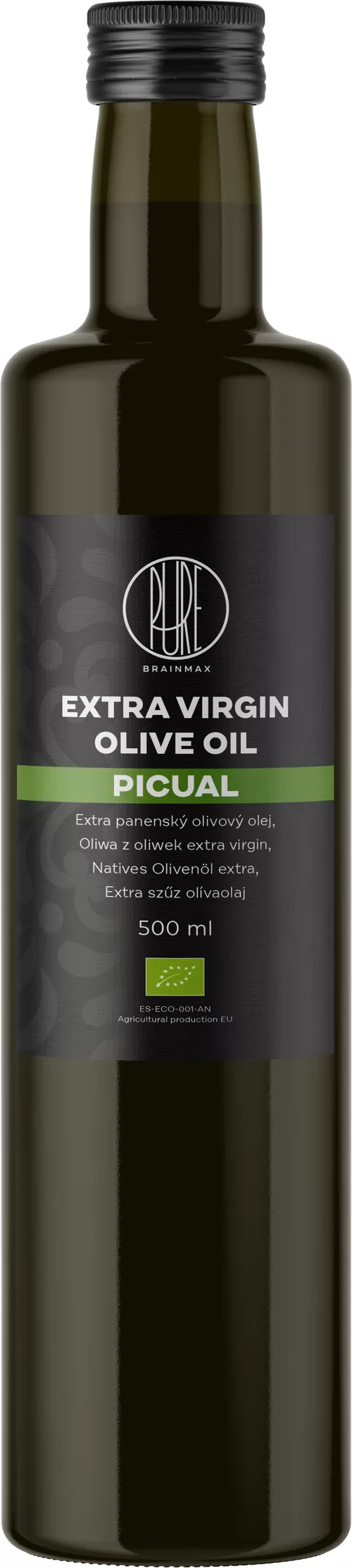 BrainMax Pure Oliwa z oliwek extra virgin Picual, BIO, 500 ml