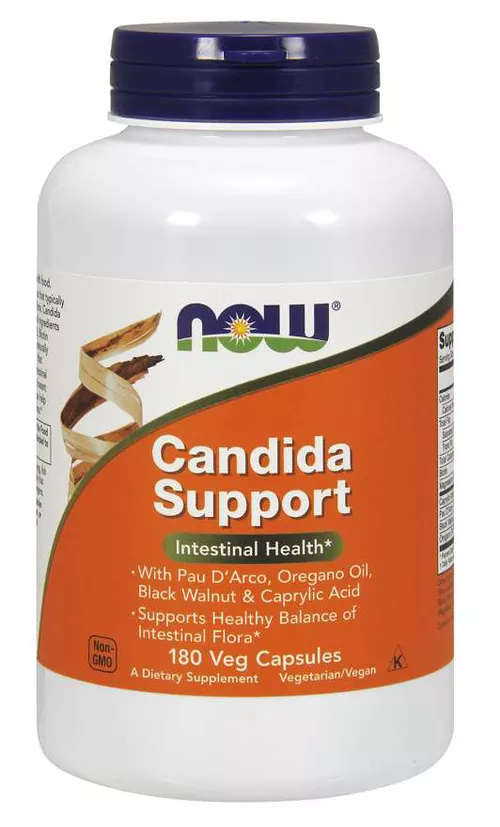 Now® Foods NOW Candida Support, 180 kapsułek roślinnych