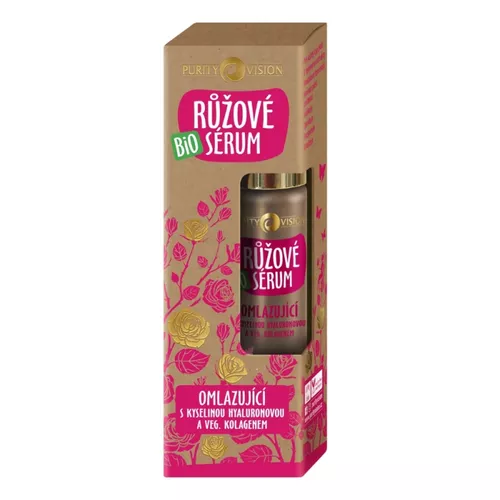 Purity Vision - Różowe odmładzające serum hialuronowe BIO, 50 ml