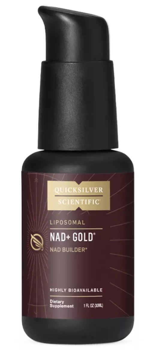 Quicksilver Scientific Liposomalny NAD+ Gold®, liposomalny NAD+, 30 ml