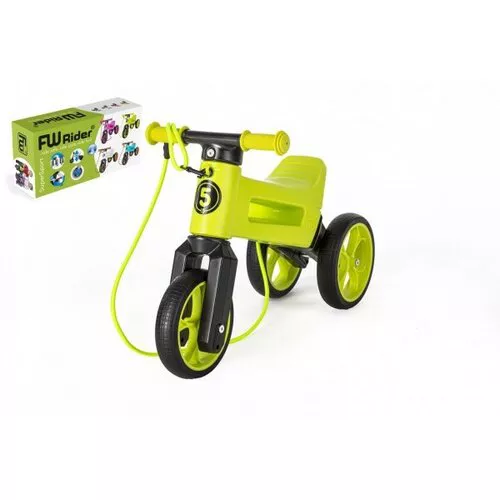 Teddies Odpychacz Funny wheels Rider SuperSport 2w1, zielony