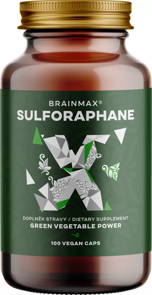 BrainMax Sulforaphane 35 mg, Sulforafan, 100 kapsułek roślinnych