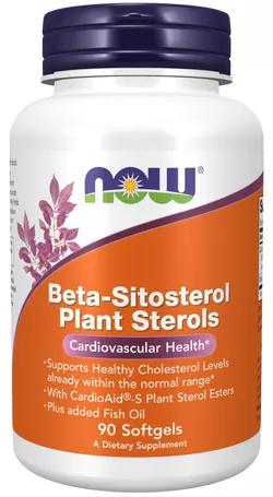 Now® Foods NOW Beta-sitosterol roślinne sterole, 90 kapsułek softgel