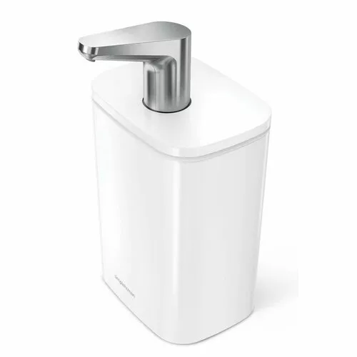 Simplehuman Dozownik mydła z pompką 473 ml, biały