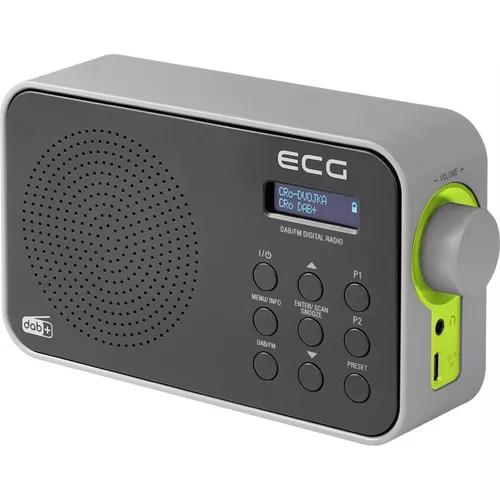 ECG RD 110 radio, czarny