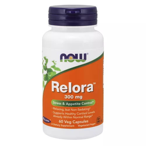 Now® Foods NOW Relora Extract (Magnolia i Cork Tree), 300 mg, 60 kapsułek ziołowych