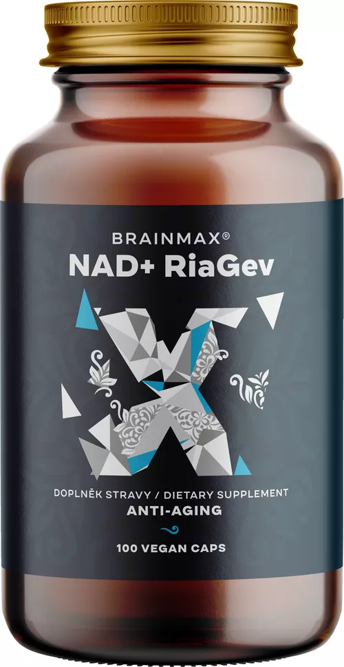 BrainMax NAD+ RiaGev®, 750 mg, 100 kapsułek roślinnych