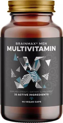 BrainMax Men Multivitamin, multiwitamina dla mężczyzn, 90 kapsułek roślinnych