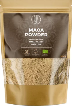 BrainMax Pure Maca Powder, Maca BIO proszek, 200 g