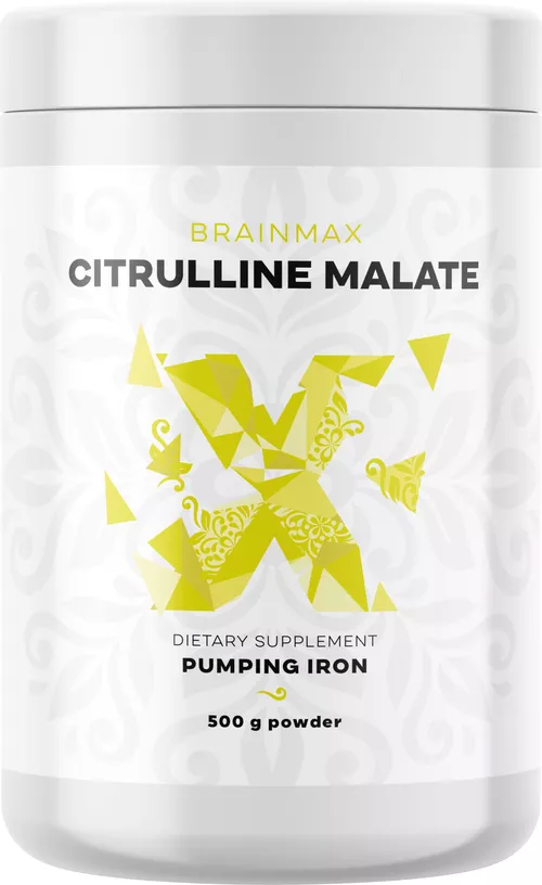 BrainMax Citrulline Malate, Jabłczan Cytruliny, 500 g