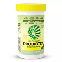 Sunwarrior Probiotyki 30 V-Caps, Probiotyki, 30 Kapsułek Wegańskich