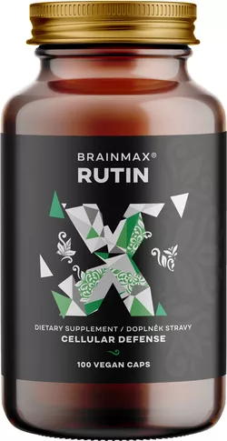 BrainMax Rutin, Rutyna, 500 mg, 100 kapsułek roślinnych