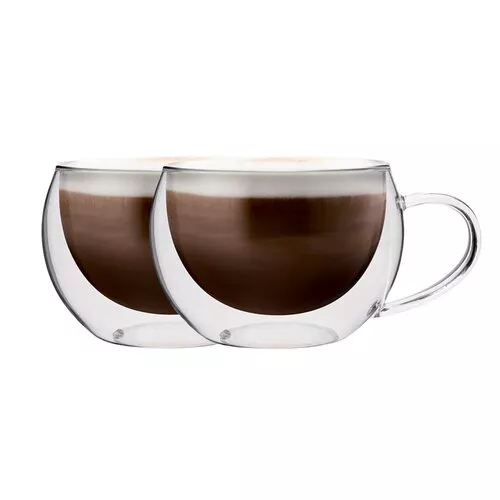 Maxxo "Cappucino", 2-częściowy komplet termoszklanek 290 ml