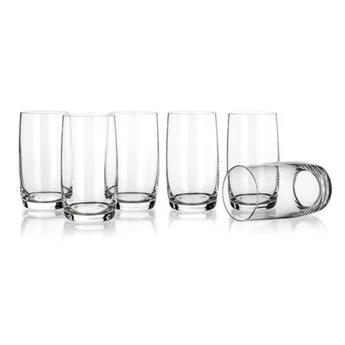 Banquet Crystal Komplet szklanek long drink Leona 380 ml, 6 szt.