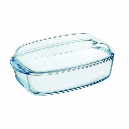 Pyrex Szklane naczynie do zapiekania z pokrywą, 4,5 l