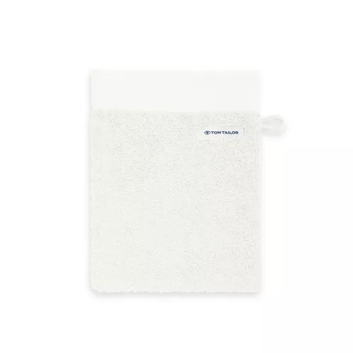 Tom Tailor Myjka frotte Crisp White, 16 x 21 cm, zestaw 6 szt.