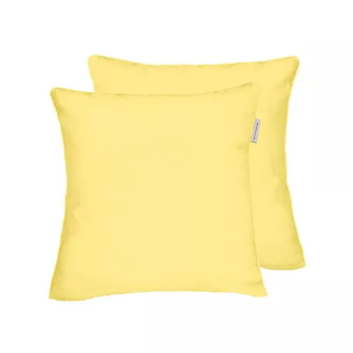 Tom Tailor Poszewka na poduszkę Percale Light Lemon, 40 x 40 cm