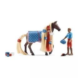 Schleich 42586 Zestaw startowy Leo i Rocky, 18,7 x 24,5 x 6 cm