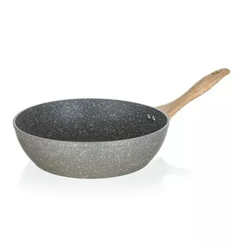 Banquet WOK patelnia Natural Stone, 28 x 7,8 cm,