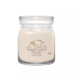 Yankee Candle świeczka zapachowa Signature w szkle średnia Warm Cashmere, 368 g