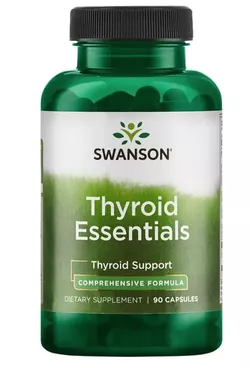 Swanson Thyroid Essentials (zdrowie tarczycy), 90 kapsułek