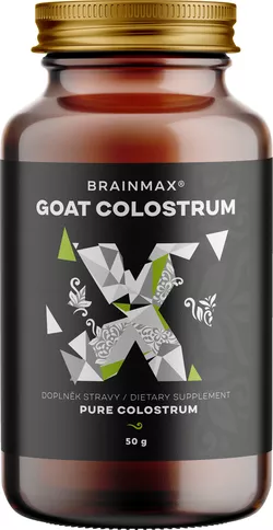 BrainMax Goat Colostrum, Siara kozia w proszku, 50 g