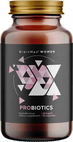 BrainMax Women Probiotics, probiotyki dla kobiet, 50 kapsułek dojelitowych