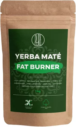 BrainMax Pure Yerba Mate, Fat Burner, 1000 g